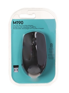 Мышь Logitech M190 Charcoal 910-005905