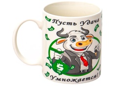 Кружка PSF Group Olaff Удача умножается 350ml 200-08054