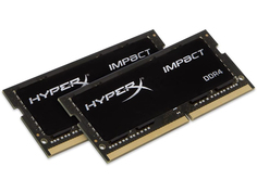 Модуль памяти HyperX DDR4 SO-DIMM 2400MHz PC-19200 CL15 - 32Gb Kit (2x16GB) HX424S15IB2K2/32