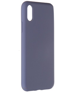 Чехол Pero для APPLE iPhone X / XS Liquid Silicone Grey PCLS-0002-GR ПЕРО
