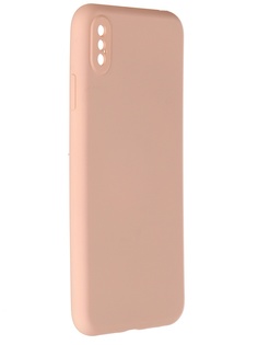 Чехол Pero для APPLE iPhone XS Max Liquid Silicone Pink PCLS-0004-PK ПЕРО