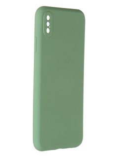 Чехол Pero для APPLE iPhone XS Max Liquid Silicone Green PCLS-0004-GN ПЕРО
