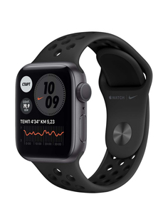 Умные часы APPLE Watch Nike Series 6 40mm Space Grey Aluminium Case with Anthracite/Black Nike Sport Band M00X3RU/A