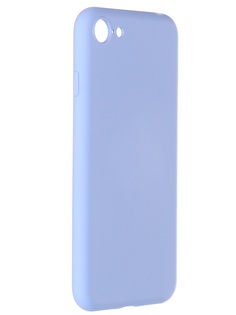 Чехол Pero для APPLE iPhone 7 / 8 / SE2 Liquid Silicone Light Blue PCLS-0001-LB ПЕРО