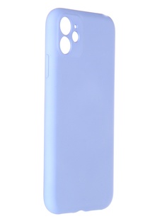 Чехол Pero для APPLE iPhone 11 Liquid Silicone Light Blue PCLS-0022-LB ПЕРО