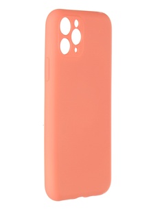Чехол Pero для APPLE iPhone 11 Pro Liquid Silicone Orange PCLS-0021-OR ПЕРО
