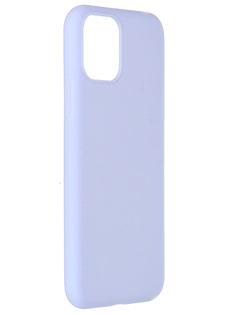 Чехол Pero для APPLE iPhone 11 Pro Liquid Silicone Light Blue PCLS-0021-LB ПЕРО