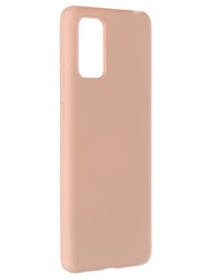 Чехол Pero для Samsung Galaxy S20 Plus Liquid Silicone Pink PCLS-0009-PK ПЕРО