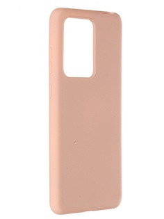 Чехол Pero для Samsung Galaxy S20 Ultra Liquid Silicone Pink PCLS-0011-PK ПЕРО