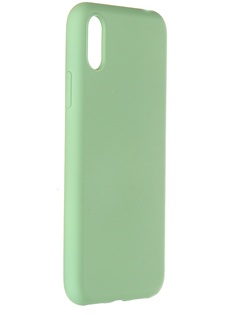 Чехол Pero для APPLE iPhone X / XS Liquid Silicone Green PCLS-0002-GN ПЕРО