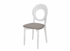Стул Leset Хьюстон Белый лак, обивка экокожа 526 Bravo