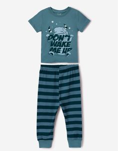 Пижама с принтом для мальчика Gloria Jeans