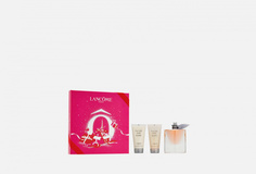 Подарочный набор: парфюмерная вода + молочко для тела + гель для душа Lancome