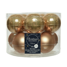 Набор шаров в тубе Kaemingk 6 см 10 шт 140470