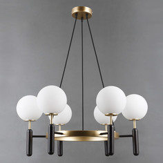 Люстра подвесная Elvan брона 22024-6хе14brblwh