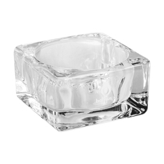 Стеклянный подсвечник Bolsius MAXI SQUARE
