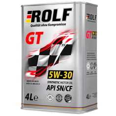 Масло Rolf gt sae 5w-30 api sn/cf 4л