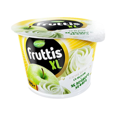 Йогурт Campina Fruttis XL со вкусом яблочного зефира 4,3%, 180 г
