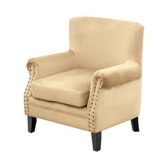 Кресло Deko 70х74х78,5 см с подушками бежевый Deco