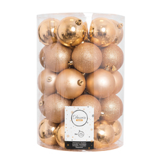 Набор шаров в тубе Kaemingk 8 см 34 шт