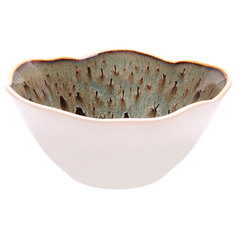 Салатник Top Art Studio Мадейра Нуар 16 см темно-зеленый Топ арт студио