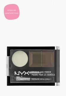 Тени для бровей Nyx Professional Makeup Eyebrow Cake Powder, оттенок 03 Taupe/Ash, 2,6 г