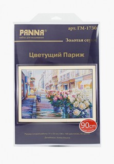 Набор для вышивания Panna "Цветущий Париж", 31х22 см