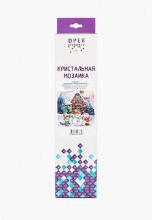Мозаика кристальная Freyja "Зимние игры", 30х30 см