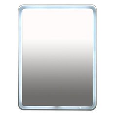 Зеркало для ванной MISTY Неон П-НЕО060080-4ОВСНЗ с подсветкой белое 80х60 см