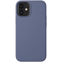 Чехол Deppa Liquid Silicone Pro iPhone 12 mini серо-лаванд. Liquid Silicone Pro iPhone 12 mini серо-лаванд.