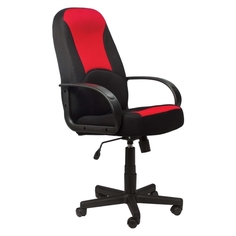 Кресло компьютерное Brabix City EX-512 черное/красное
