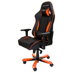 Кресло компьютерное DXRacer King Black/Orange (OH/KS57/NO)