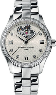 Швейцарские наручные женские часы Frederique Constant FC-310WDHB3BD6B. Коллекция Heart Beat
