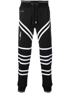 Philipp Plein спортивные брюки с полосками