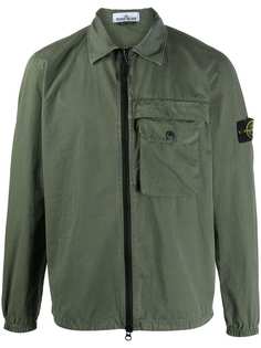 Stone Island куртка-рубашка на пуговицах
