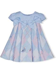 Lapin House платье с узором аргайл