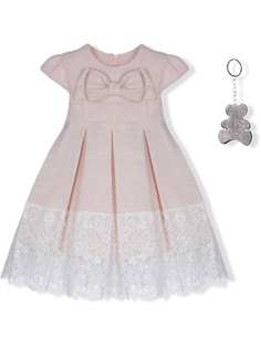 Lapin House платье с кружевным подолом