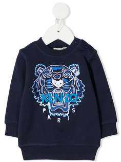 Kenzo Kids джемпер с вышитым логотипом