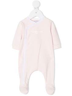 Givenchy Kids комбинезон для новорожденного с логотипом