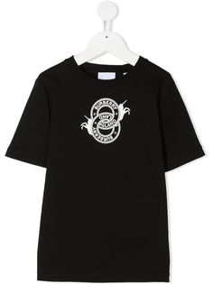 Burberry Kids футболка с короткими рукавами и логотипом