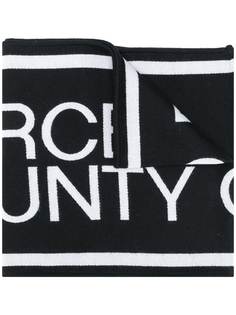 Marcelo Burlon County of Milan жаккардовый шарф с логотипом