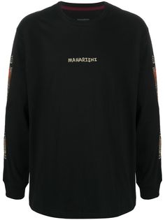 Maharishi футболка с вышивкой