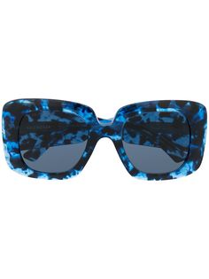 Balenciaga Eyewear солнцезащитные очки с леопардовым принтом