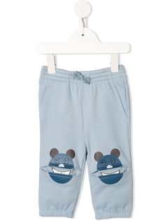Stella McCartney Kids спортивные брюки с принтом