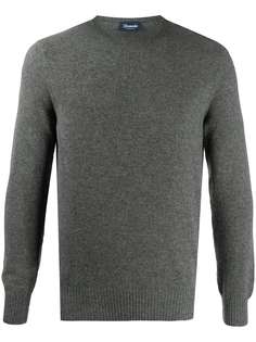 Drumohr кашемировый джемпер с круглым вырезом