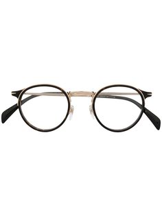 Eyewear by David Beckham очки в круглой оправе черепаховой расцветки
