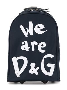 Dolce & Gabbana Kids чемодан на колесиках