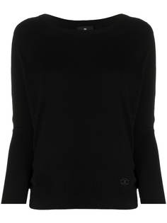 Elisabetta Franchi джемпер с вышивкой