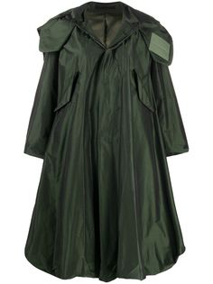 Comme Des Garçons Noir Kei Ninomiya расклешенный плащ