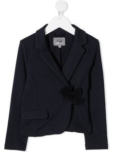 Il Gufo пиджак строгого кроя с завязками сбоку